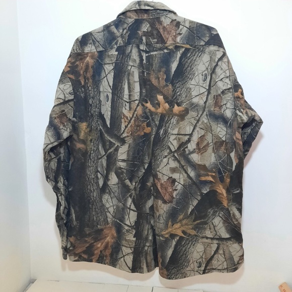 Vintage Codet Button Down Long Sleeve Shirt Realtree Camo Men's XL Made In USA - Picture 6 of 9